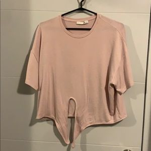 COPY - Aritzia | Wilfred Free front-tie t-shirt